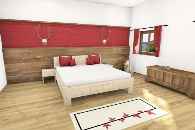 Zirbenbett Hirzer von Tobias Felgner