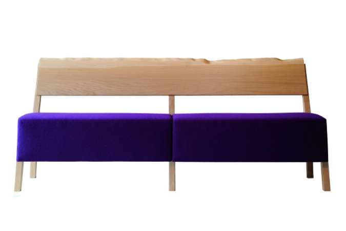 Massivholz Sitzbank Loft