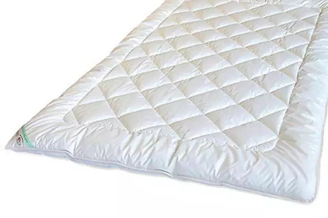 Steppbett Schafschurwolle