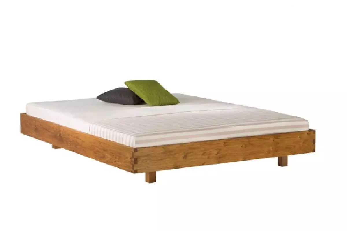 Massivholzbett Rion Pure Wildeiche Massivholzbett Rion Pure Wildeiche