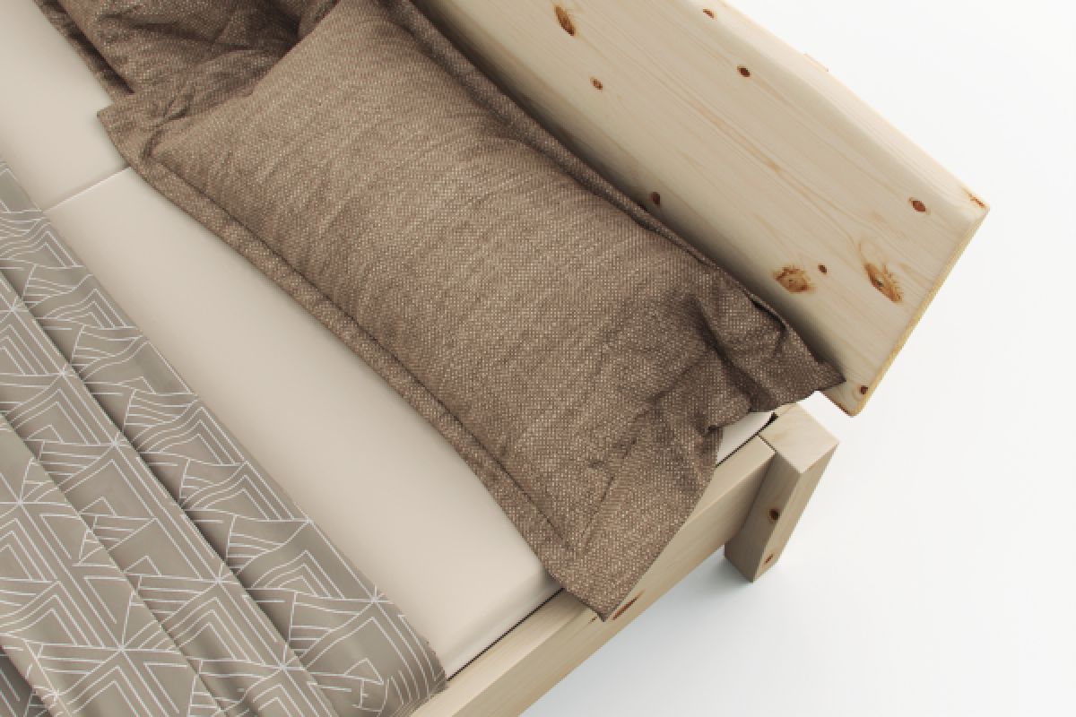 Kopfteil Zirbenbett Luna von Tobias Felgner